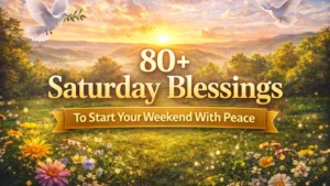 80+ Saturday Blessings To Start Your Weekend With Peace