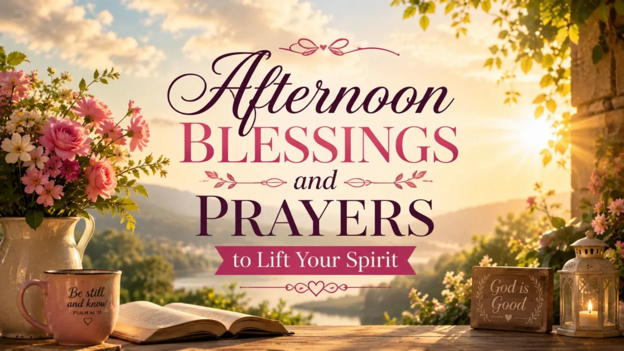 Afternoon Blessings and Prayers to Lift Your Spirit