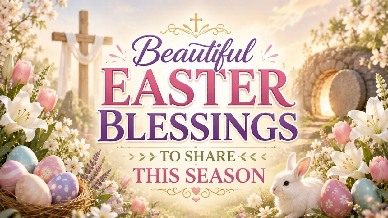 Beautiful Easter Blessings to Share This Season