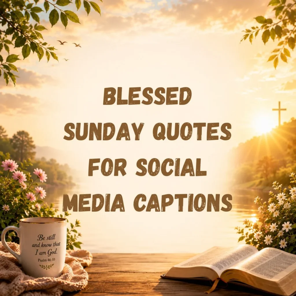 Blessed Sunday Quotes for Social Media Captions
