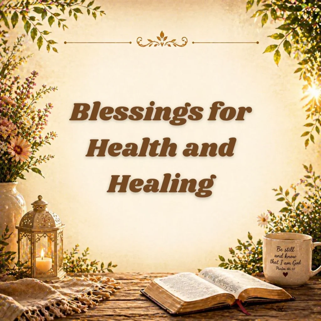 Blessings for Health and Healing