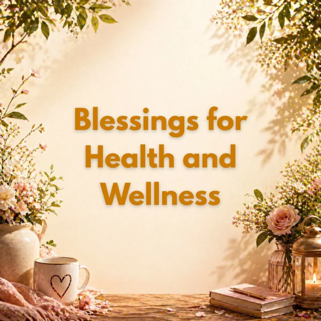 Blessings for Health and Wellness