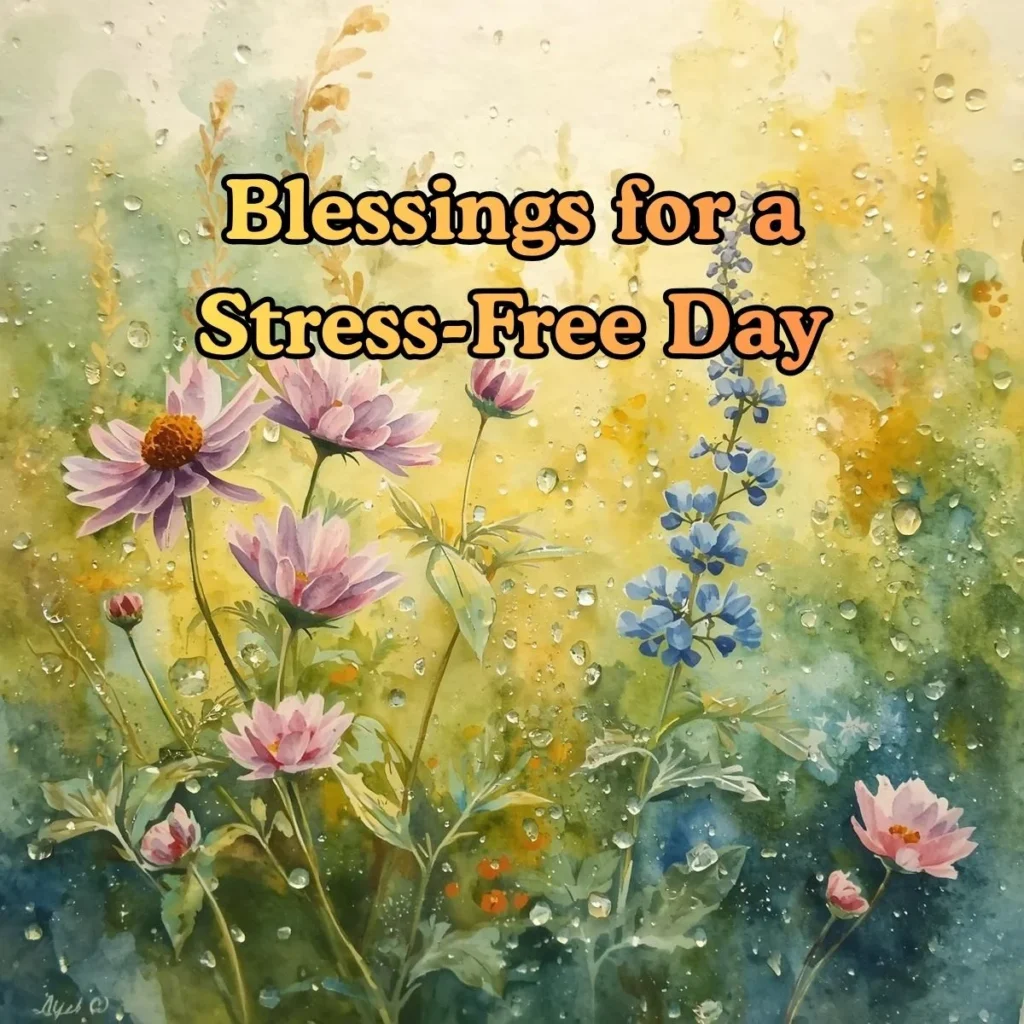 Blessings for a Stress-Free Day