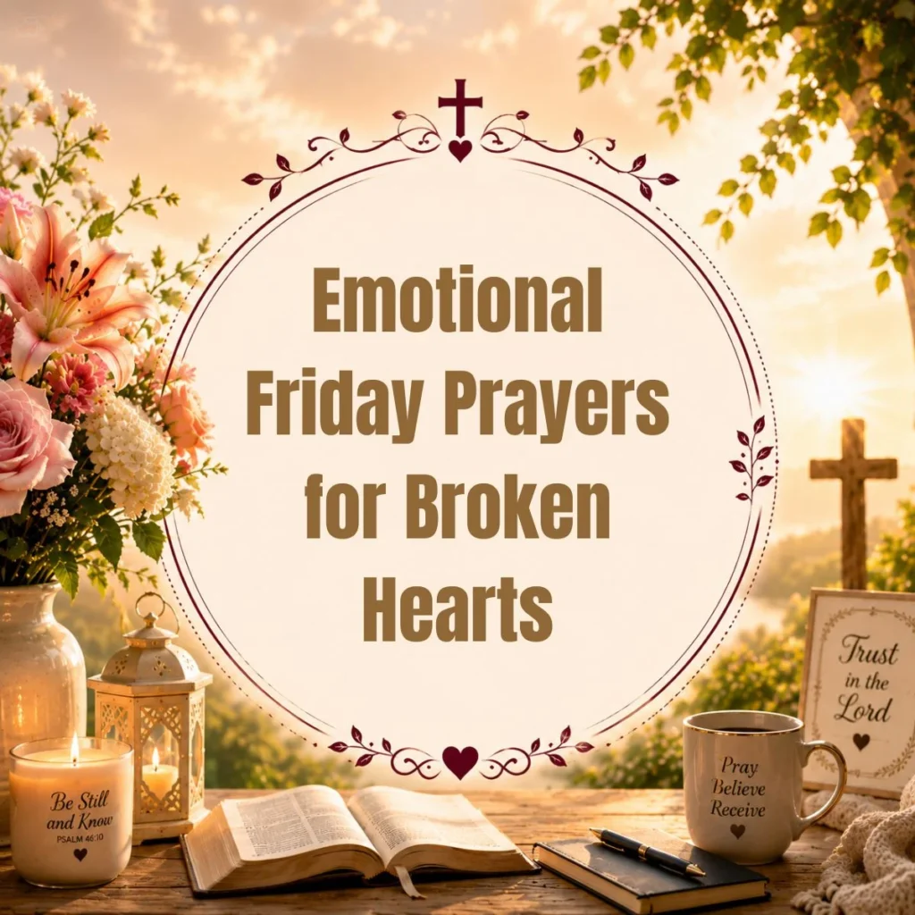 Emotional Friday Prayers for Broken Hearts