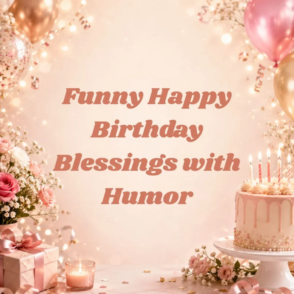 Funny Happy Birthday Blessings with Humor