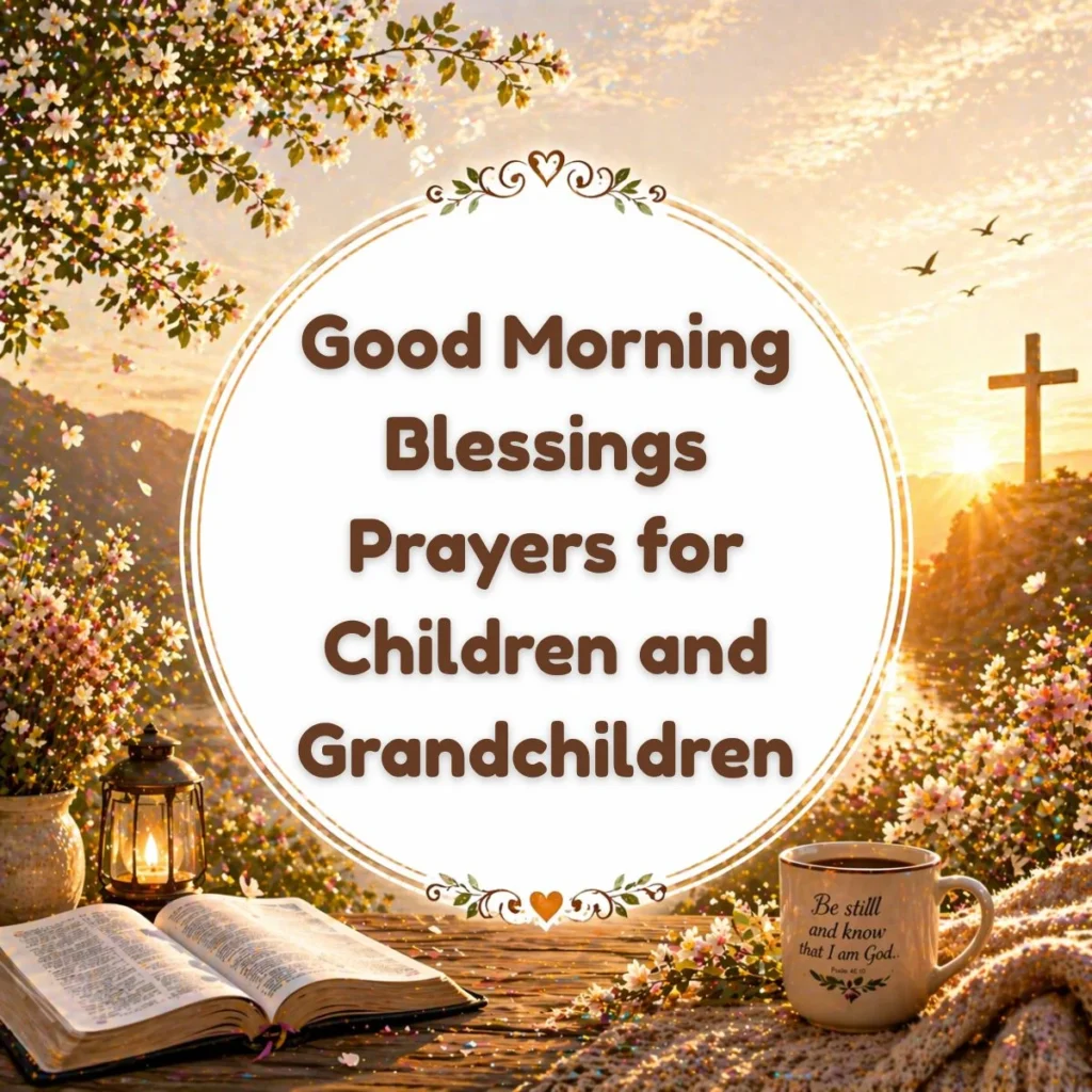Good Morning Blessings Prayers for Children and Grandchildren