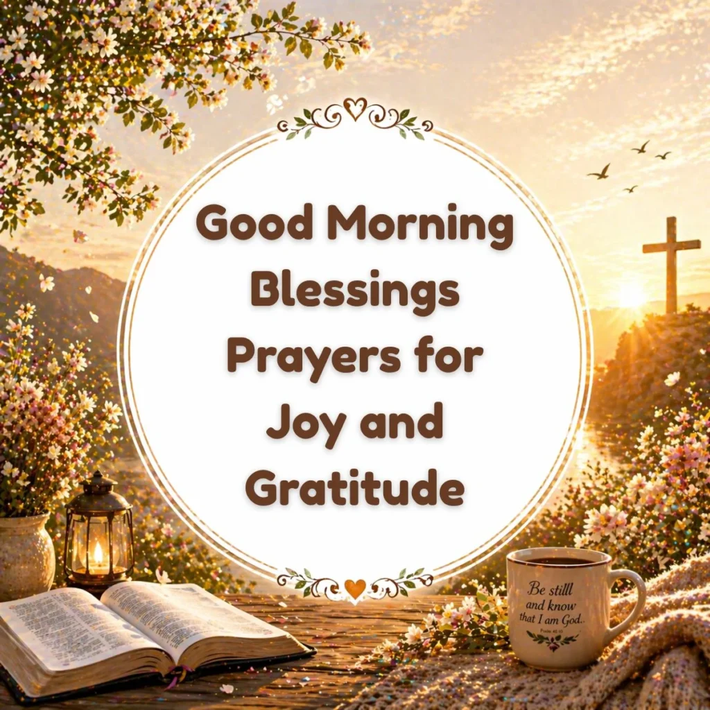 Good Morning Blessings Prayers for Joy and Gratitude