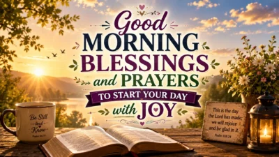 Good Morning Blessings and Prayers to Start Your Day with Joy