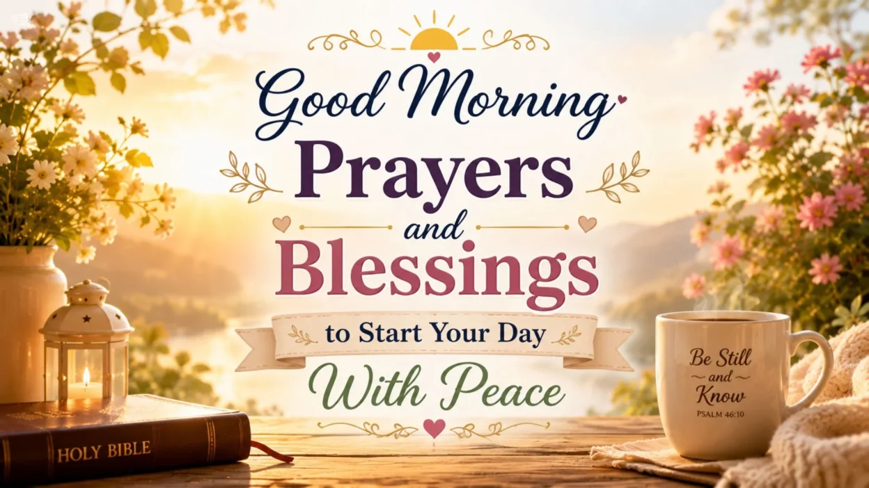 Good Morning Prayers and Blessings to Start Your Day With Peace