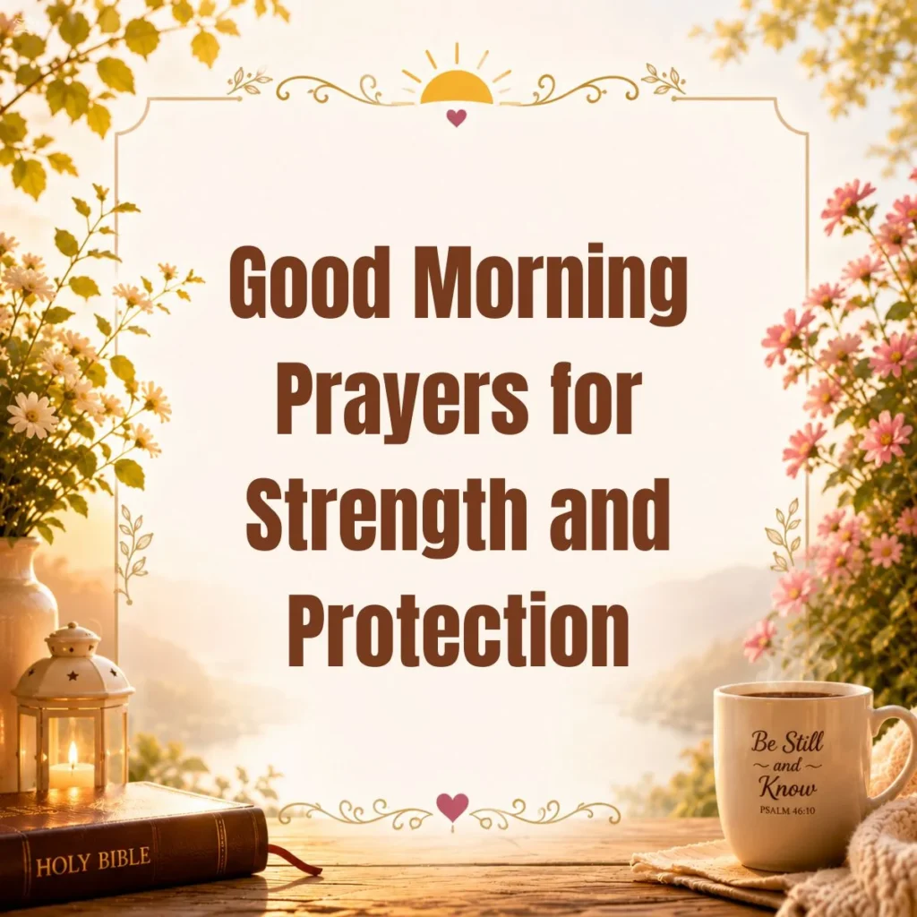 Good Morning Prayers for Strength and Protection