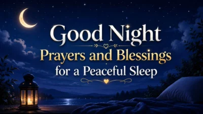 Good Night Prayers and Blessings for a Peaceful Sleep