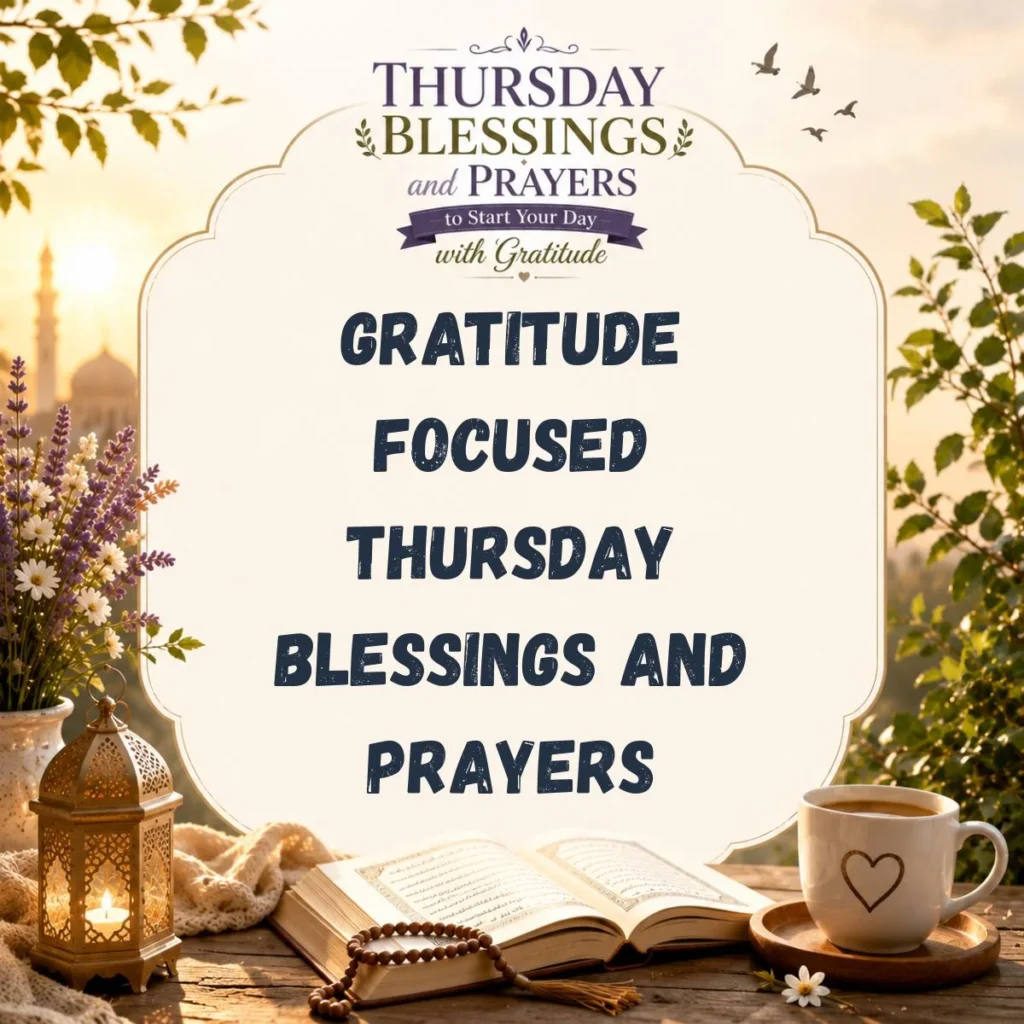Gratitude Focused Thursday Blessings and Prayers 