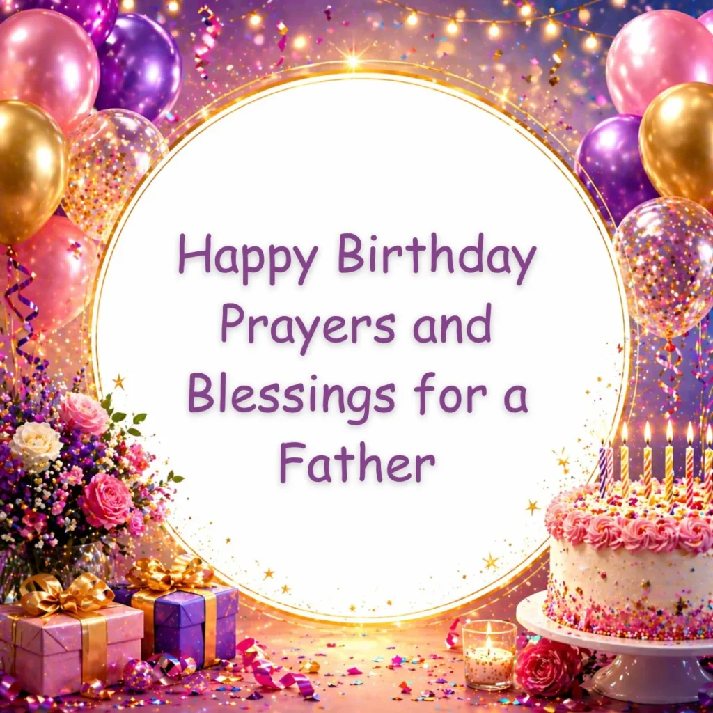 Happy Birthday Prayers and Blessings for a Father