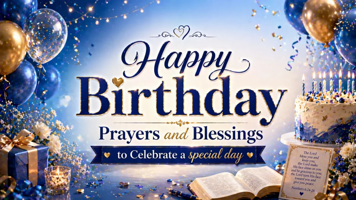 Happy Birthday Prayers and Blessings to Celebrate a special day