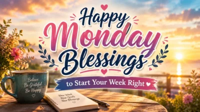 Happy Monday Blessings to Start Your Week Right