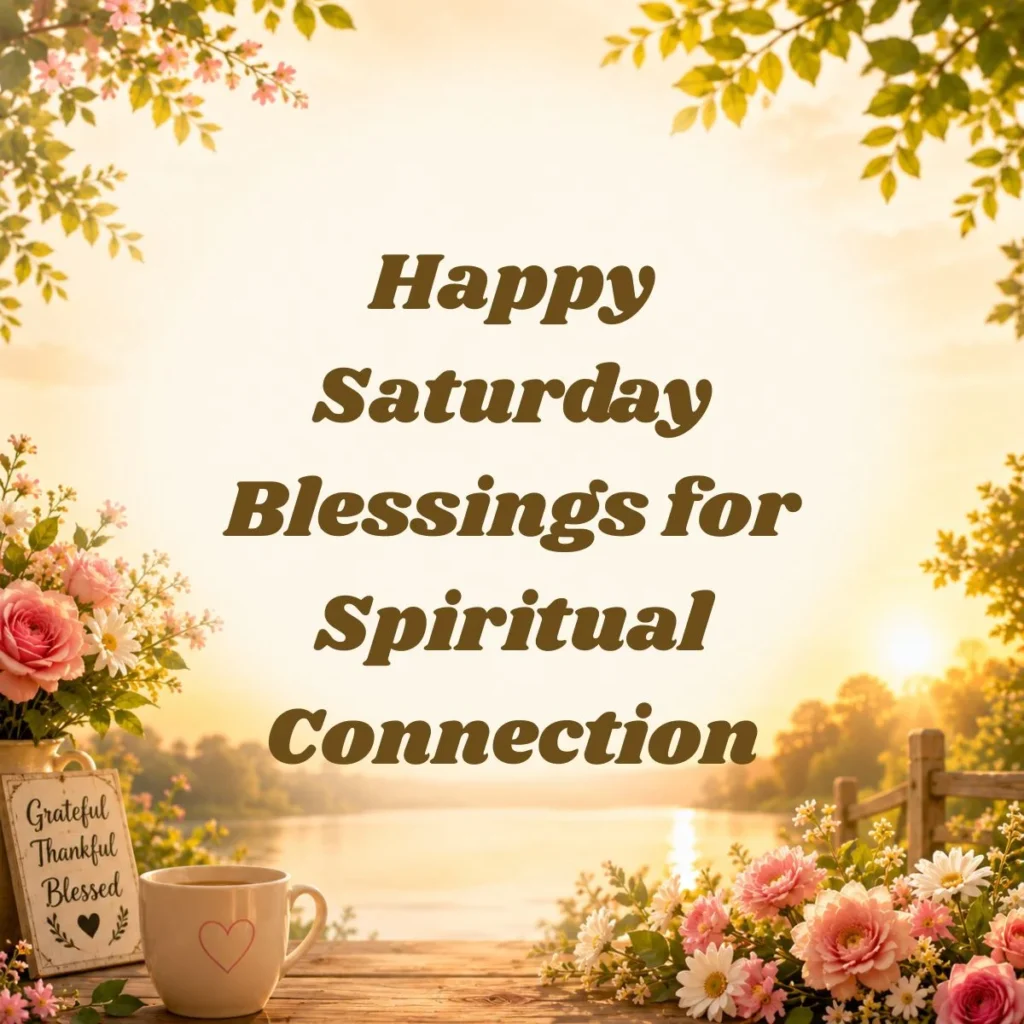Happy Saturday Blessings for Spiritual Connection