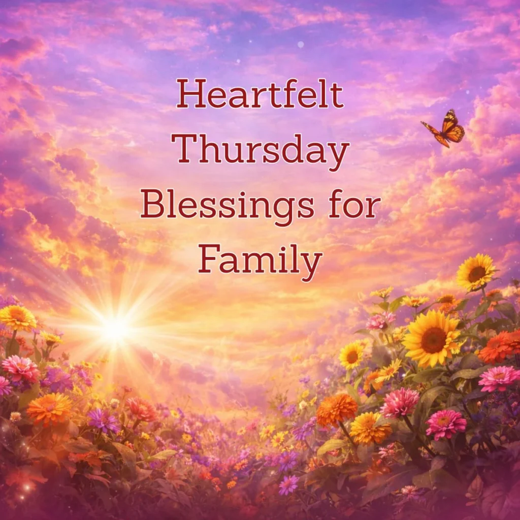 Heartfelt Thursday Blessings for Family