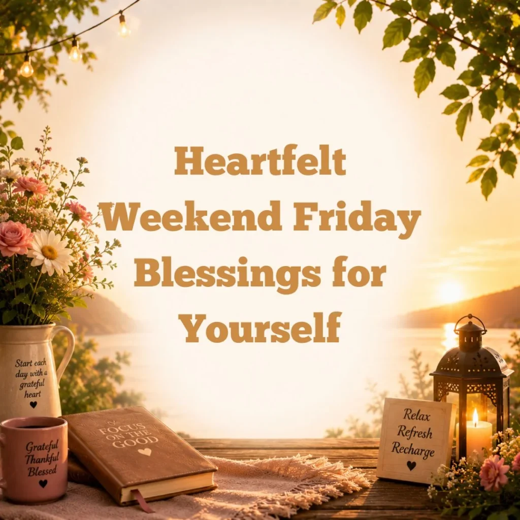 Heartfelt Weekend Friday Blessings for Yourself