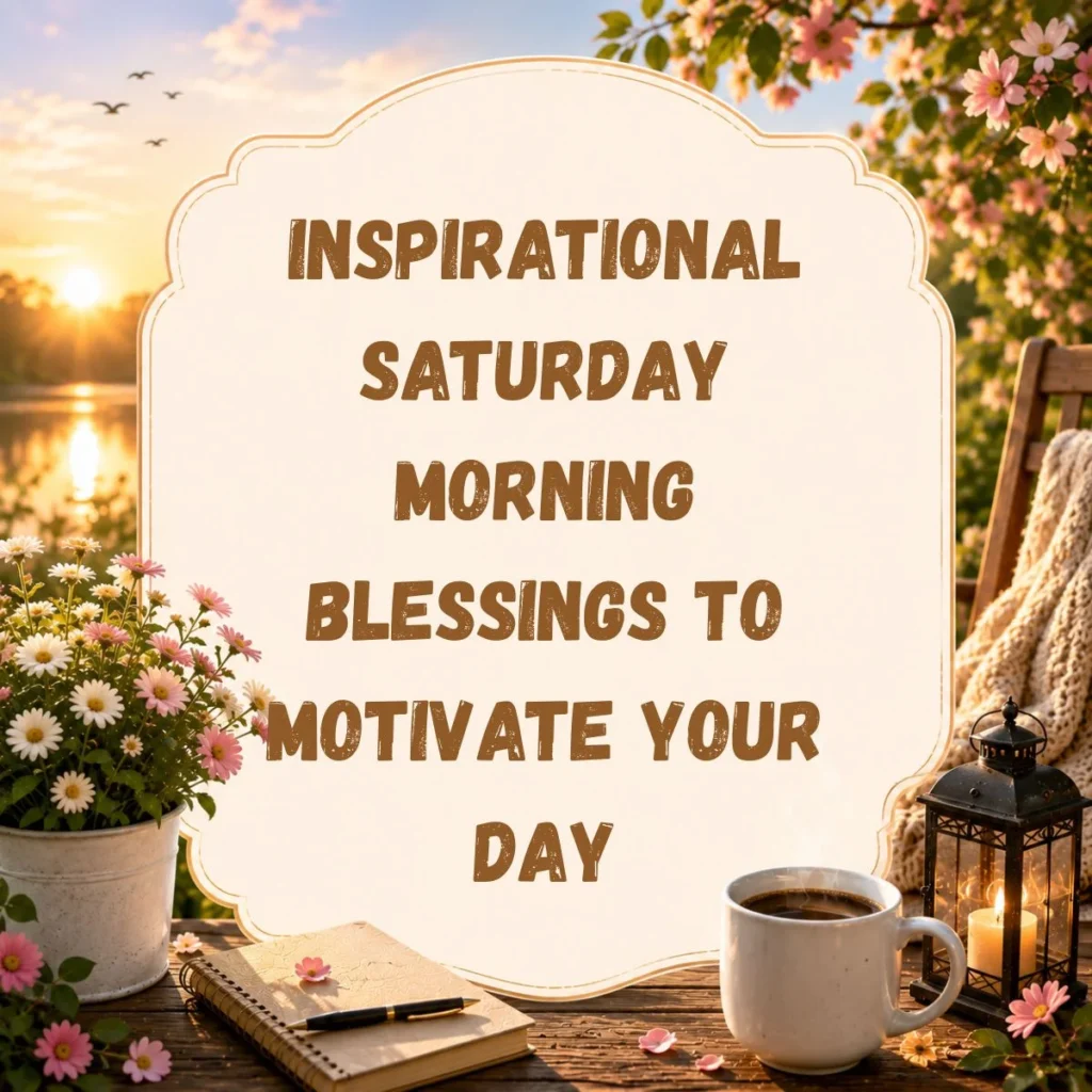 Inspirational Saturday Morning Blessings to Motivate Your Day