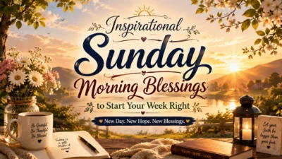 Inspirational Sunday Morning Blessings to Start Your Week Right