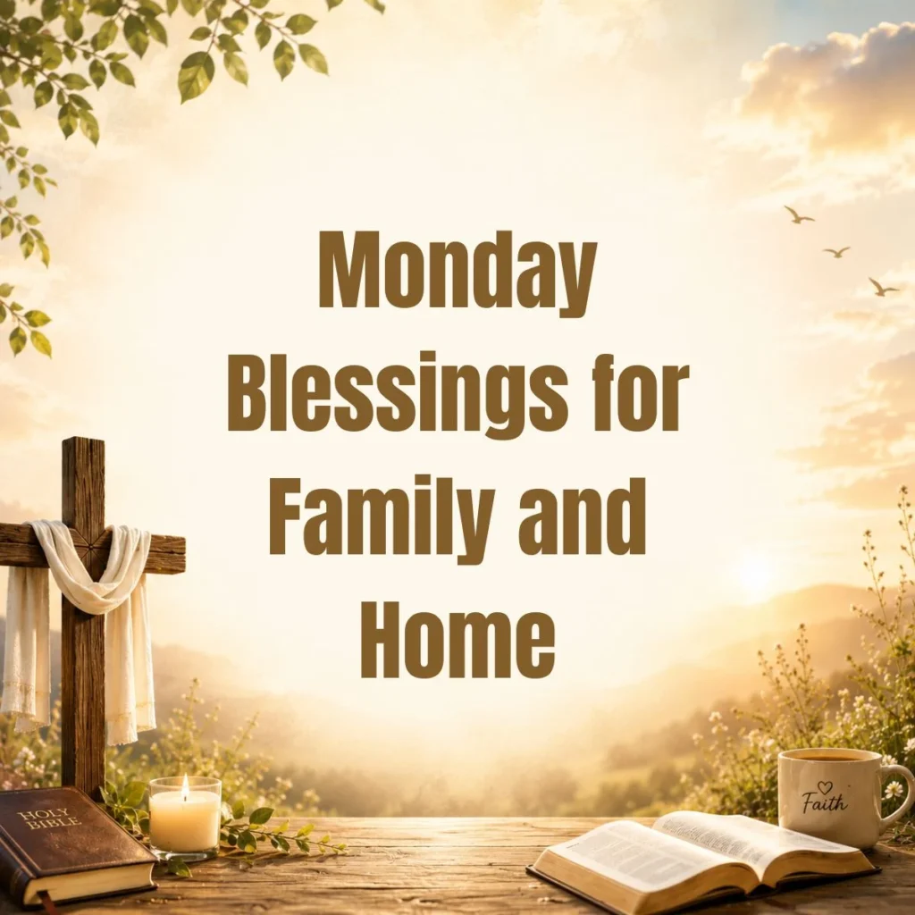 Monday Blessings for Family and Home