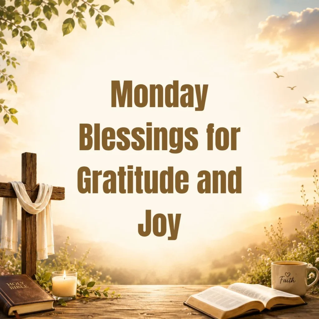 Monday Blessings for Gratitude and Joy