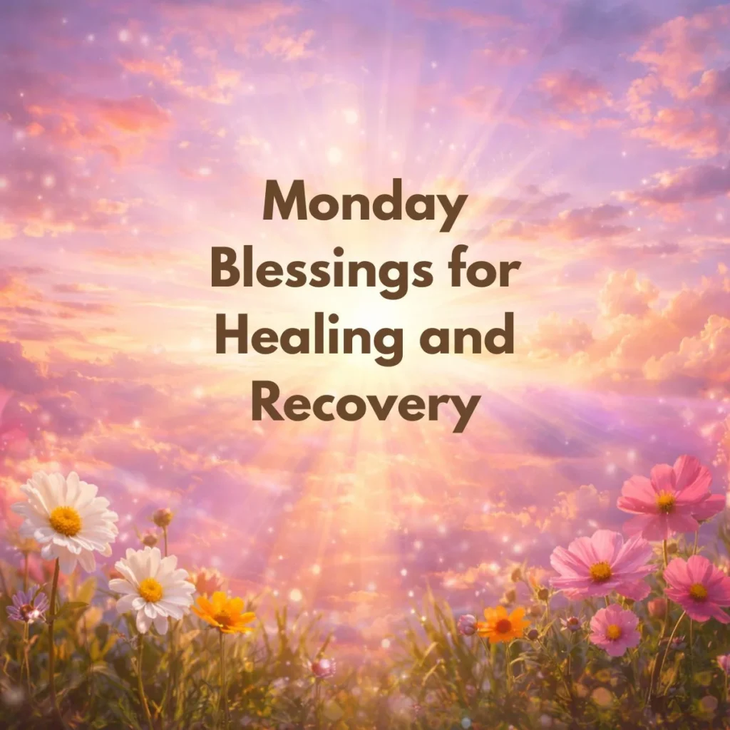 Monday Blessings for Healing and Recovery