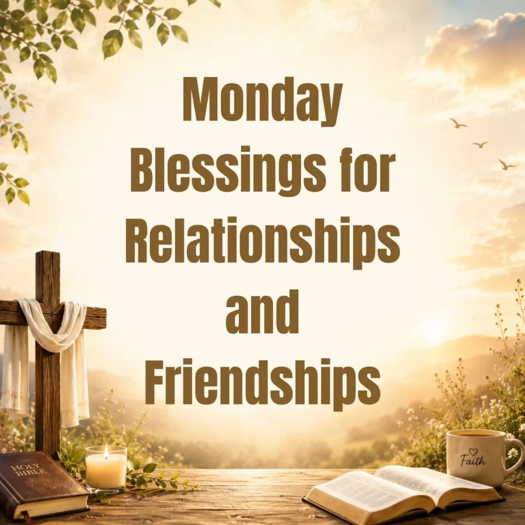 Monday Blessings for Relationships and Friendships