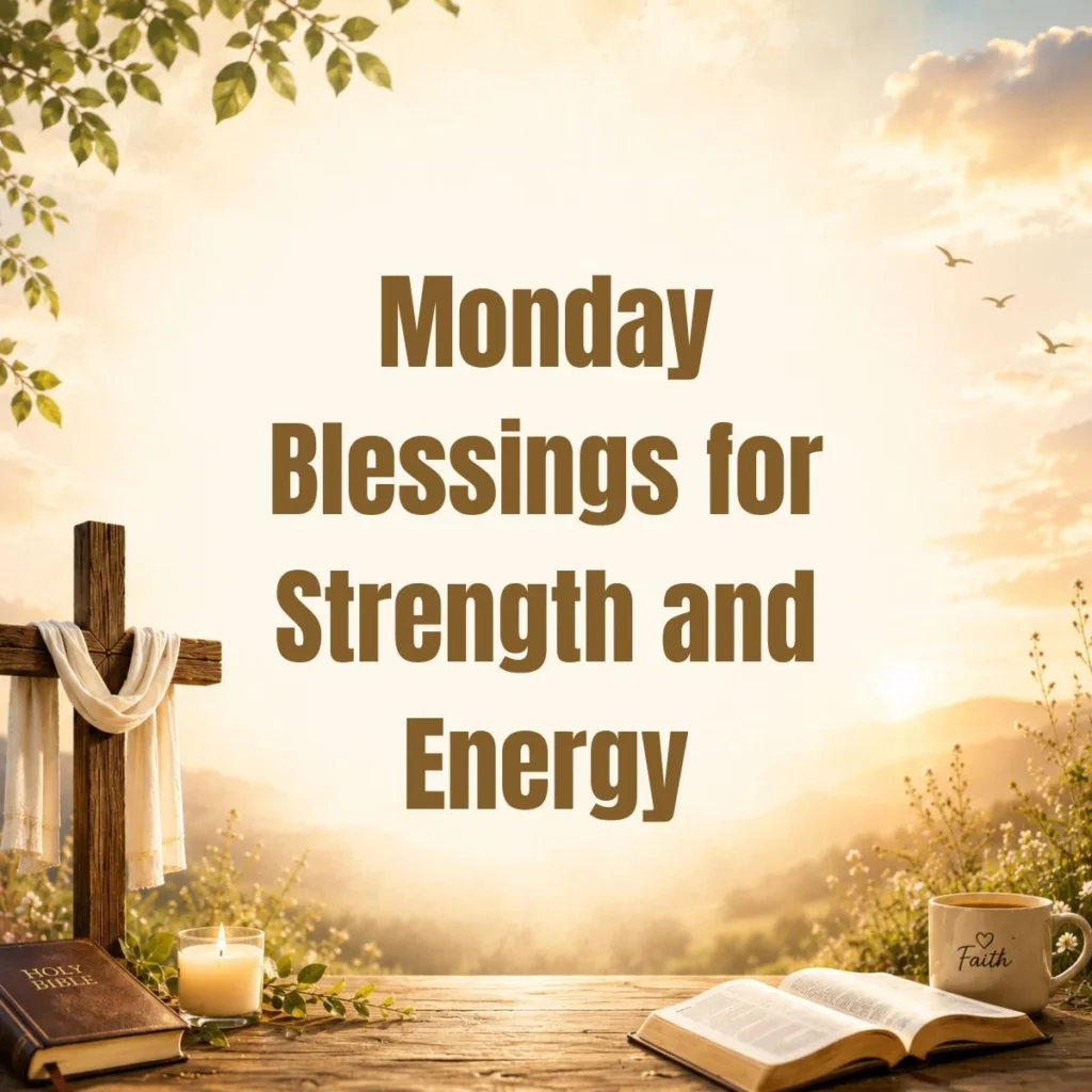 Monday Blessings for Strength and Energy