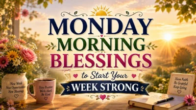 Monday Morning Blessings to Start Your Week Strong