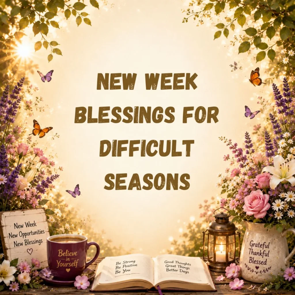 New Week Blessings for Difficult Seasons