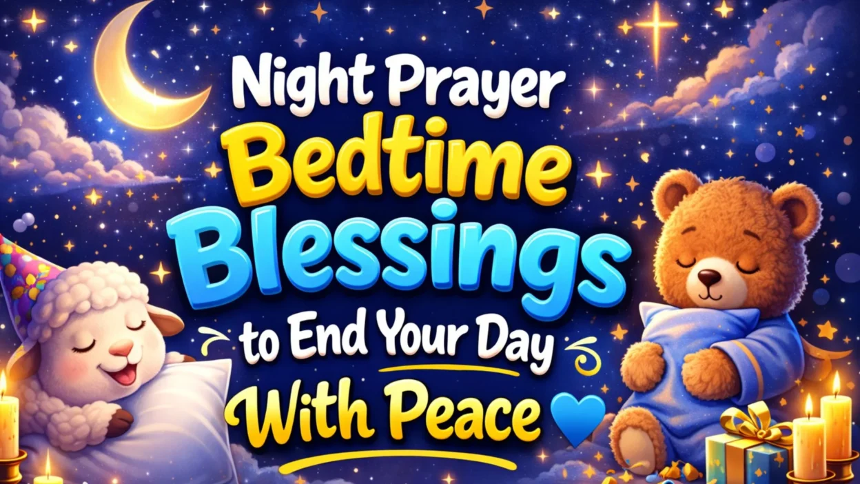 Night Prayer Bedtime Blessings to End Your Day With Peace