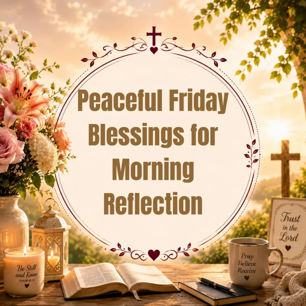 Peaceful Friday Blessings for Morning Reflection