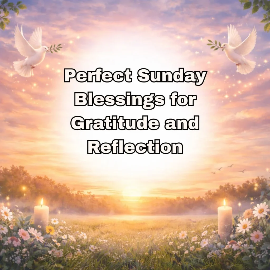 Perfect Sunday Blessings for Gratitude and Reflection