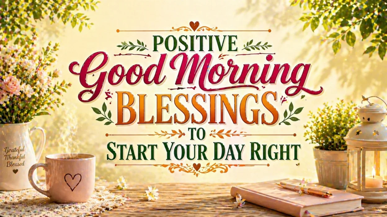 Positive Good Morning Blessings to Start Your Day Right