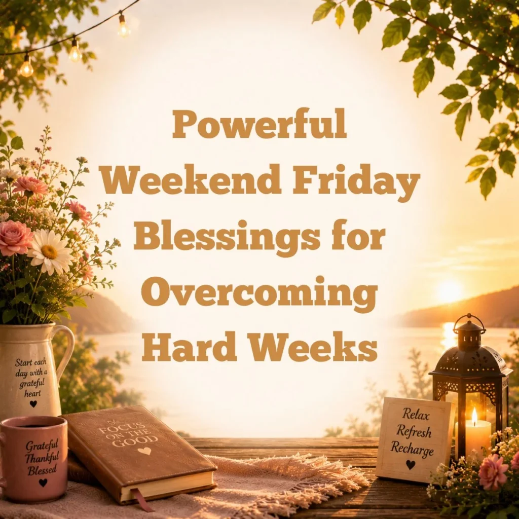 Powerful Weekend Friday Blessings for Overcoming Hard Weeks
