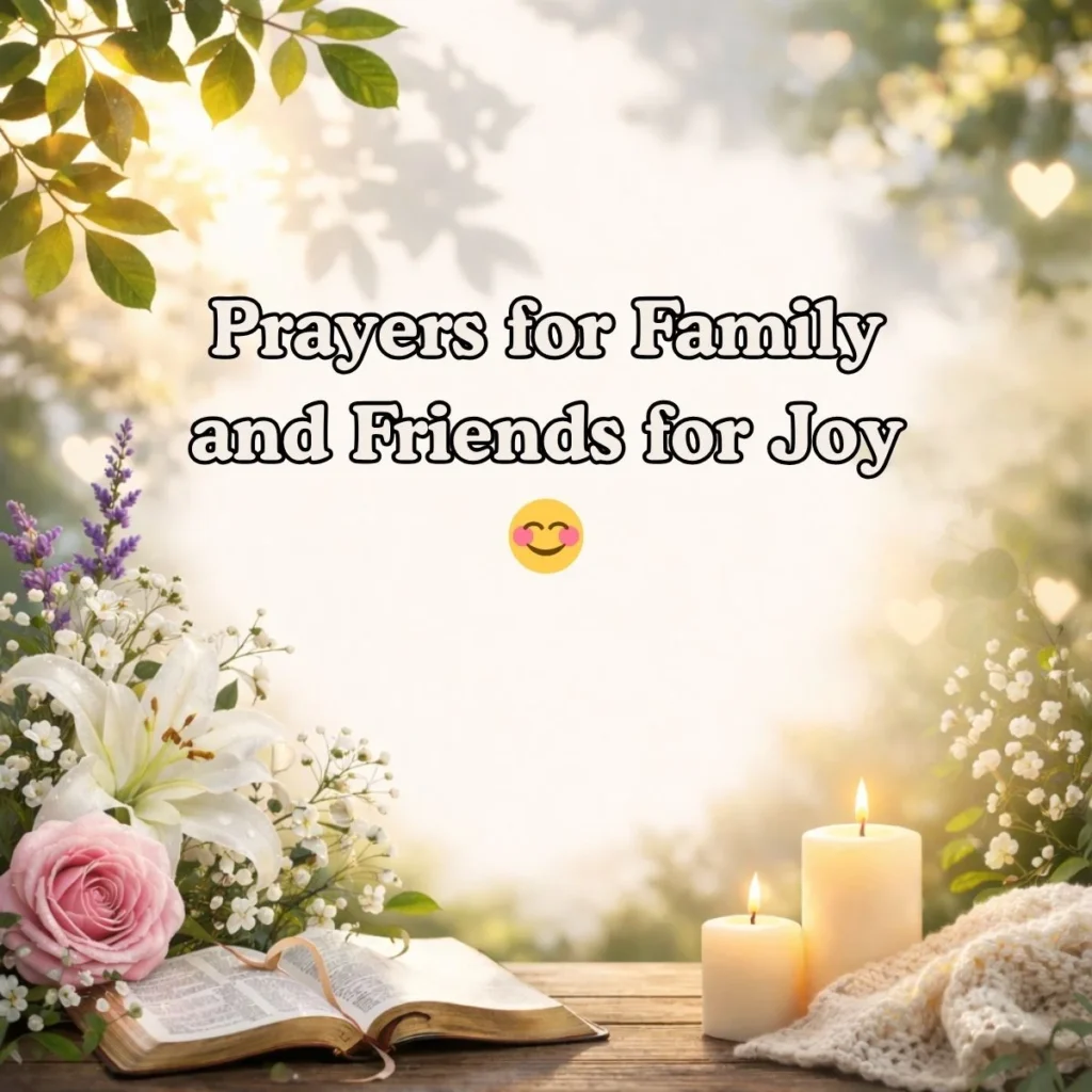 Prayers for Family and Friends for Joy 😊
