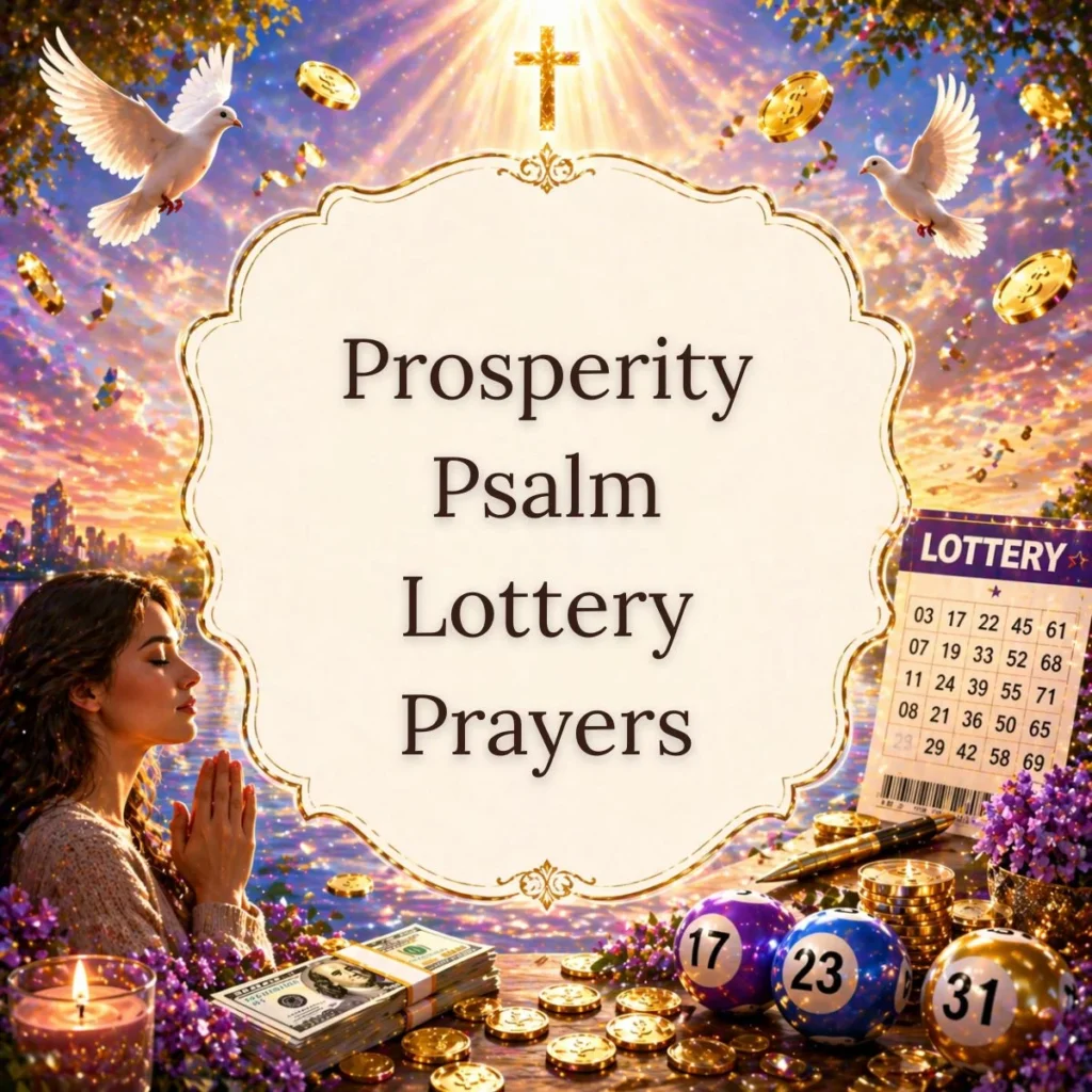 Prosperity Psalm Lottery Prayers