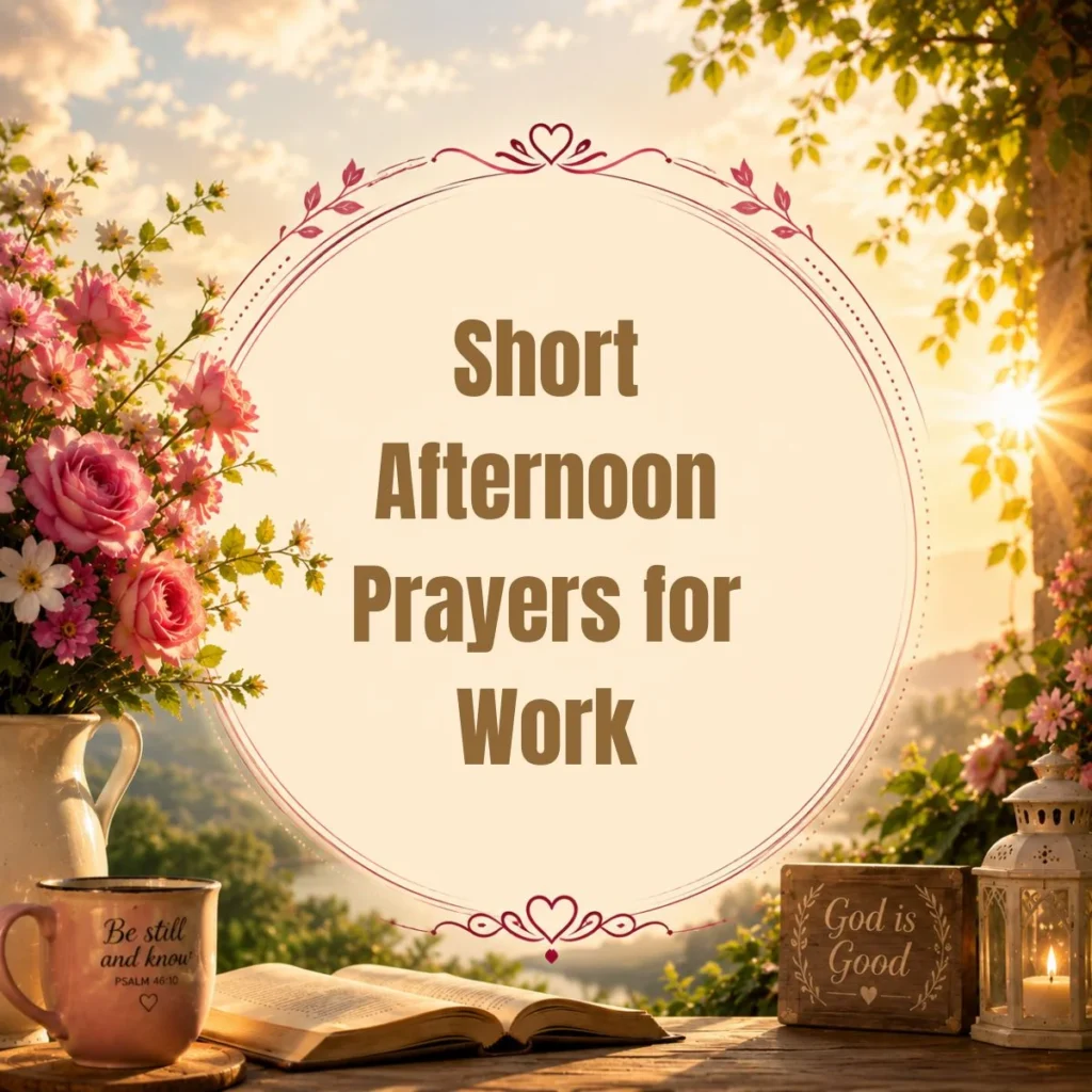 Short Afternoon Prayers for Work