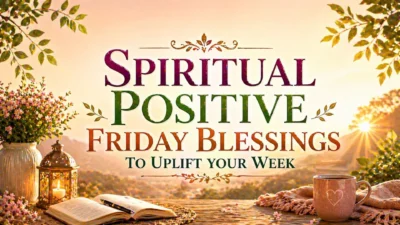 Spiritual Positive Friday Blessings to Uplift Your Week