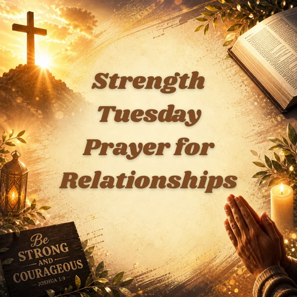 Strength Tuesday Prayer for Relationships