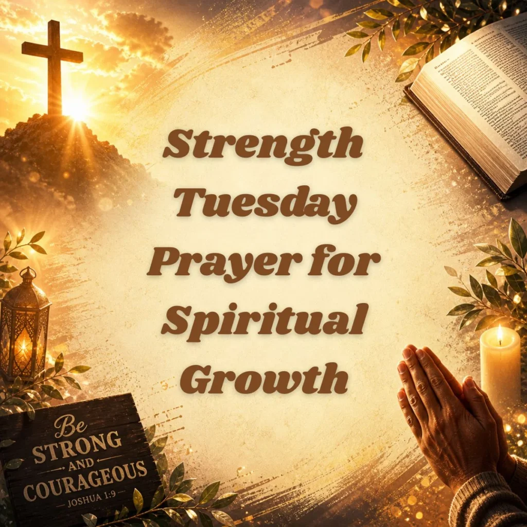 Strength Tuesday Prayer for Spiritual Growth