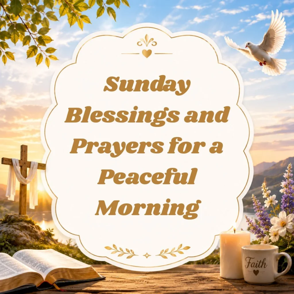 Sunday Blessings and Prayers for a Peaceful Morning