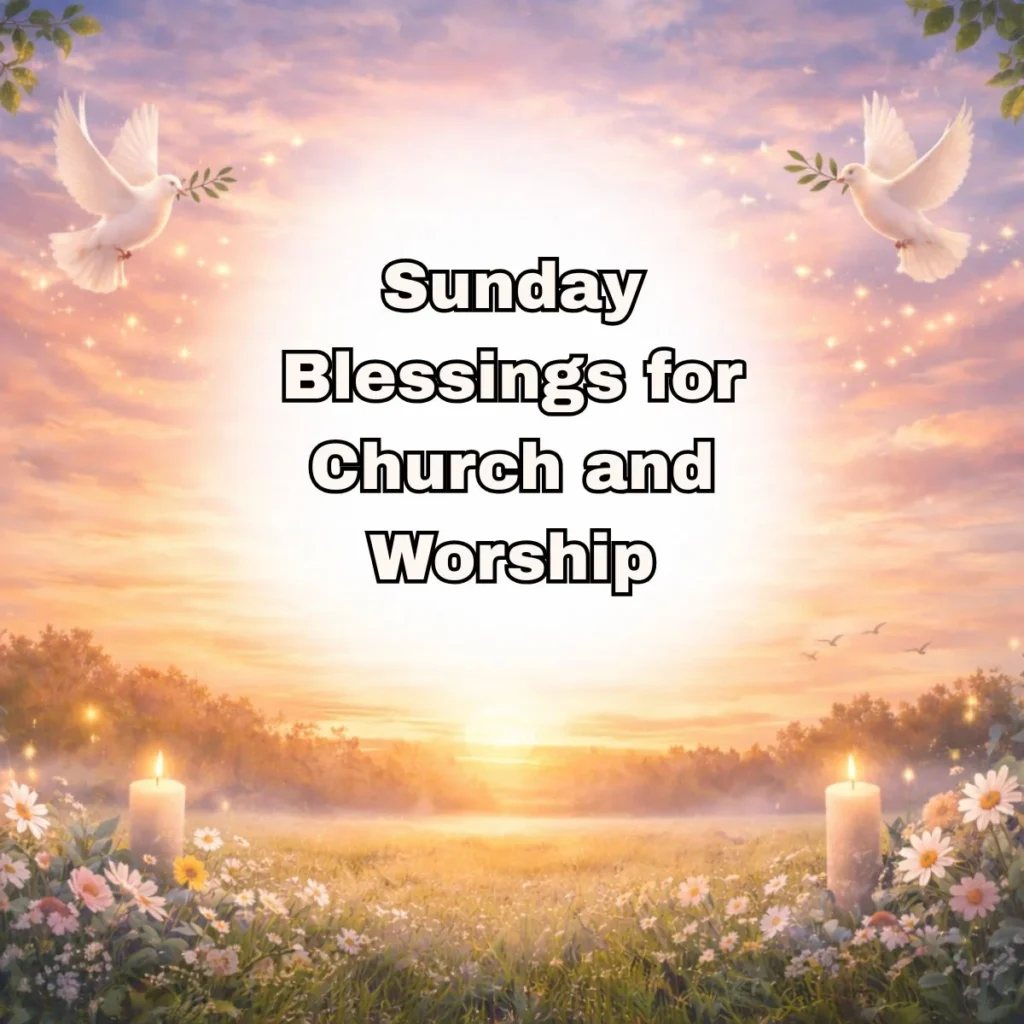 Sunday Blessings for Church and Worship