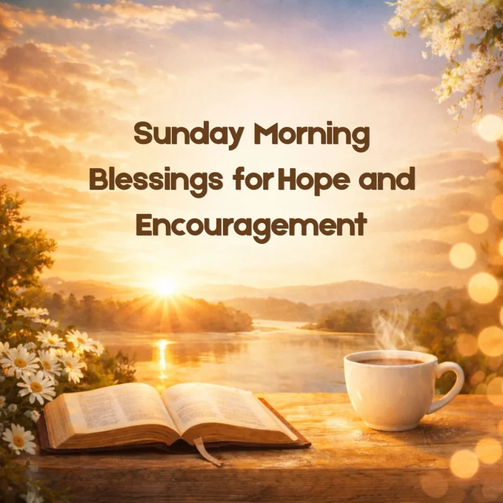 Sunday Morning Blessings for Hope and Encouragement