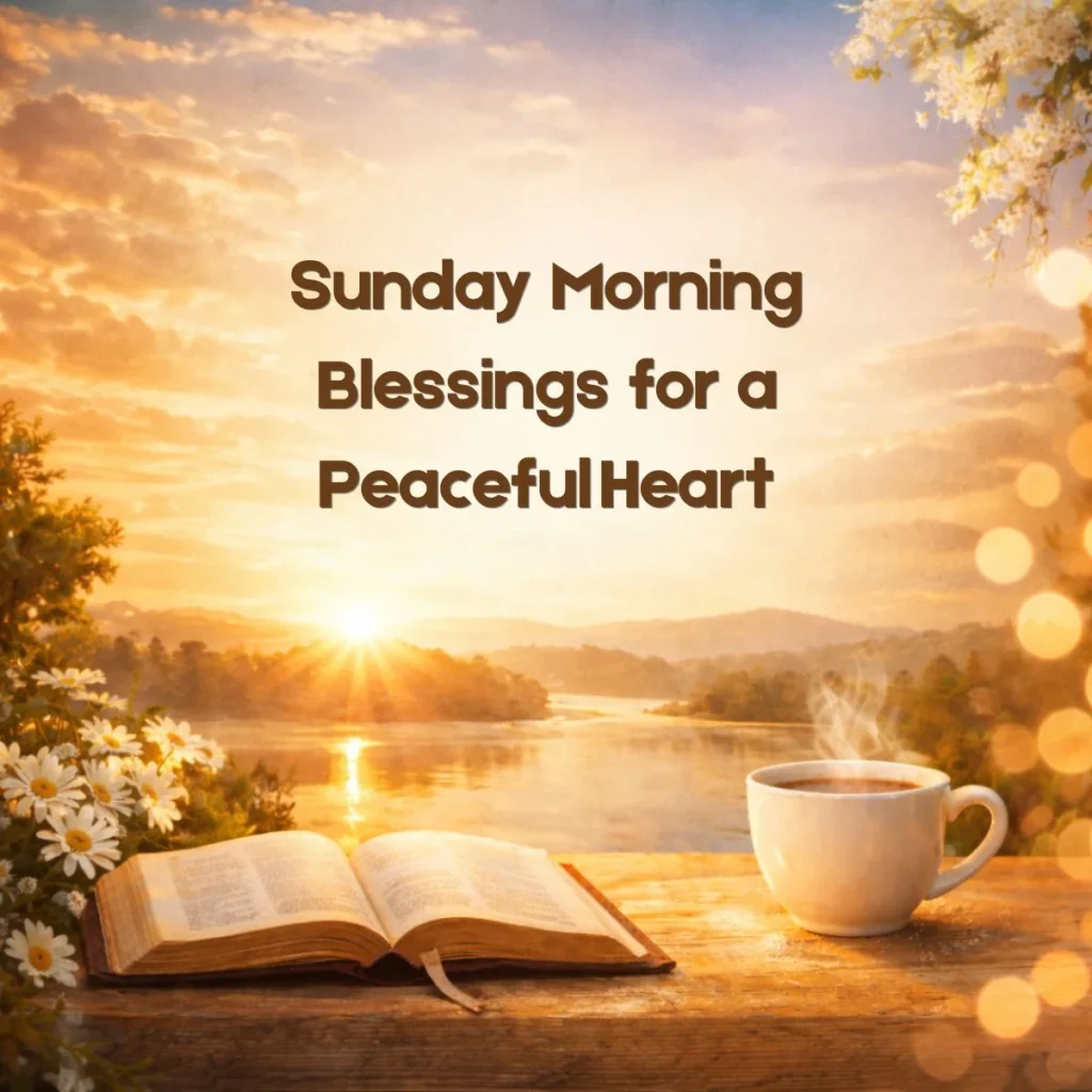 Sunday Morning Blessings for a Peaceful Heart
