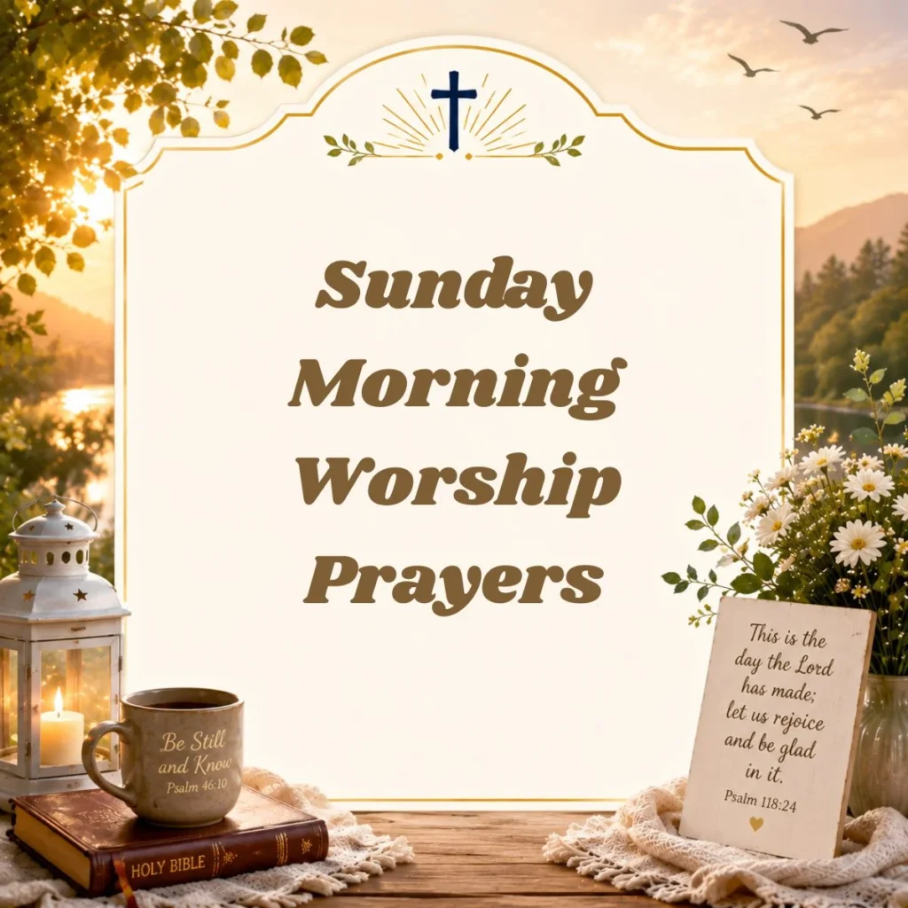Sunday Morning Worship Prayers