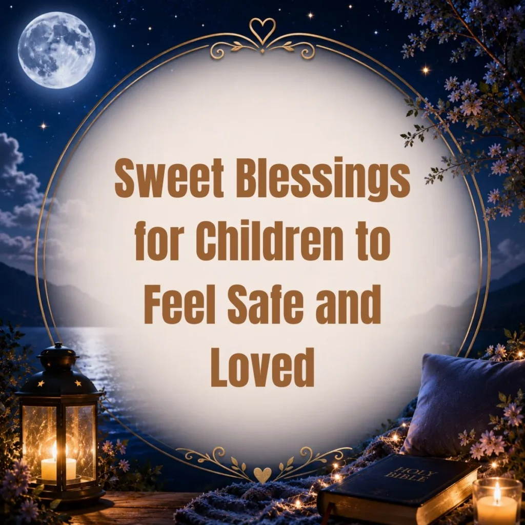 Sweet Blessings for Children to Feel Safe and Loved