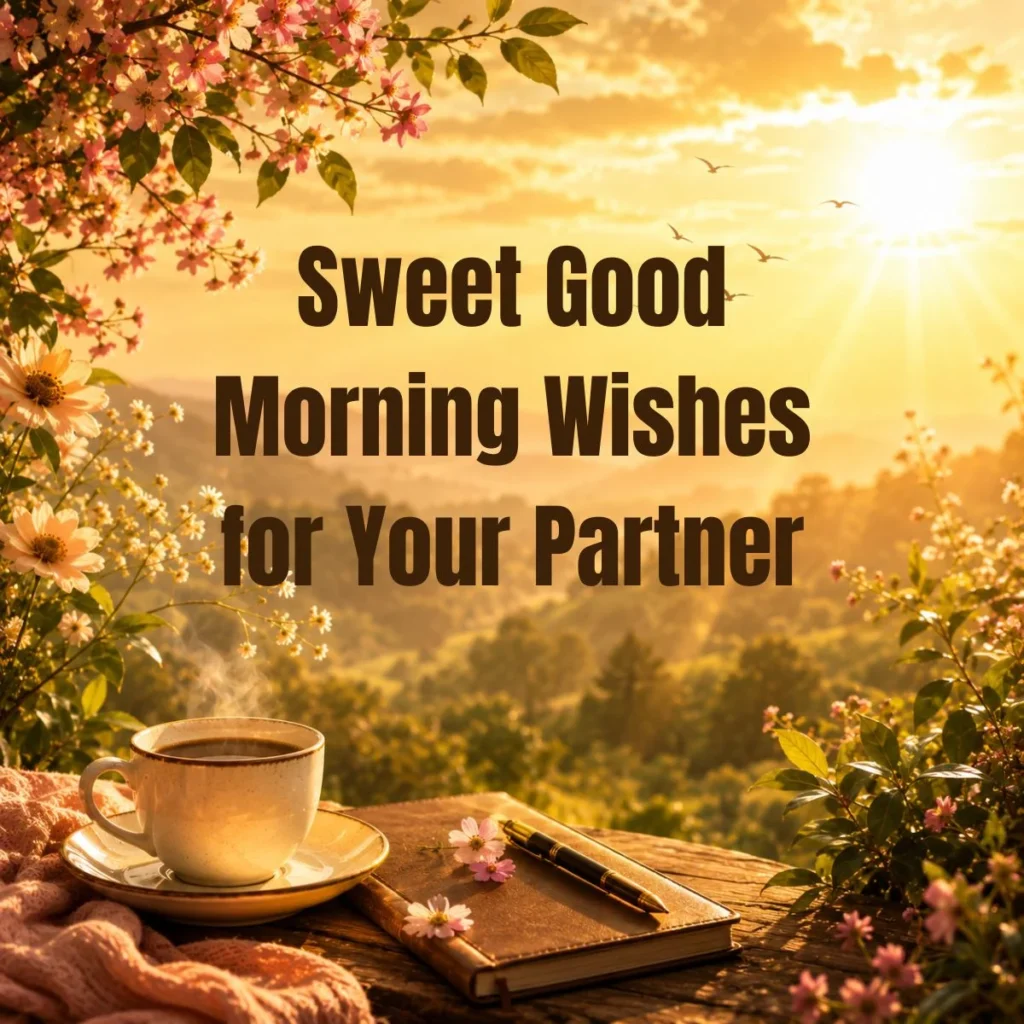 Sweet Good Morning Wishes for Your Partner