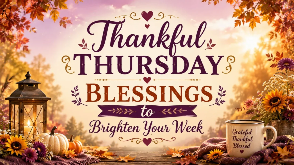 Thankful Thursday Blessings to Brighten Your Week
